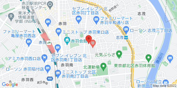 この店舗の地図