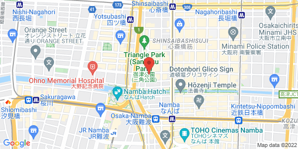 この店舗の地図