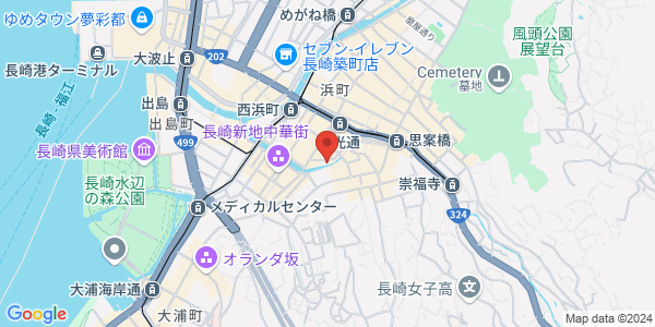この店舗の地図