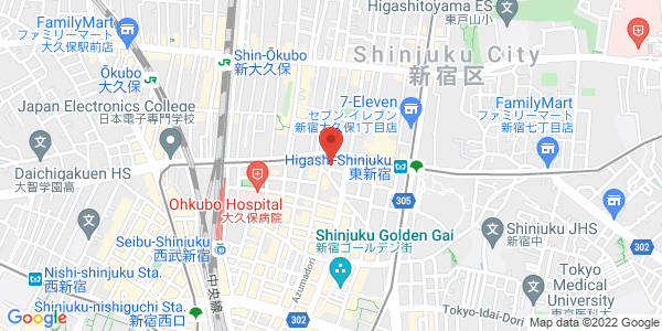 この店舗の地図