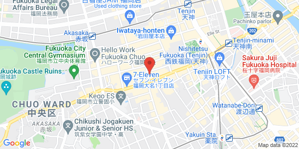 この店舗の地図