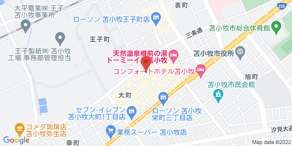 この店舗の地図