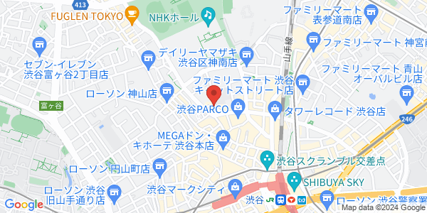 この店舗の地図