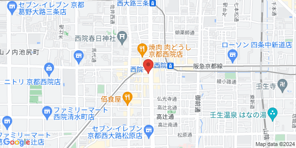 この店舗の地図