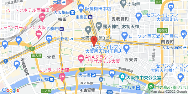 この店舗の地図