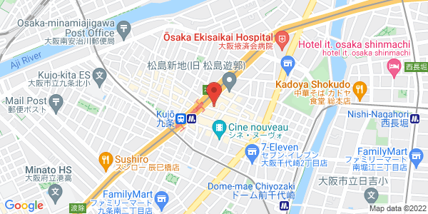 この店舗の地図