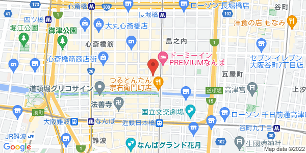 この店舗の地図