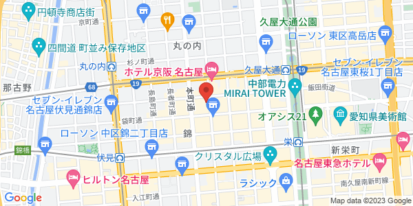 この店舗の地図
