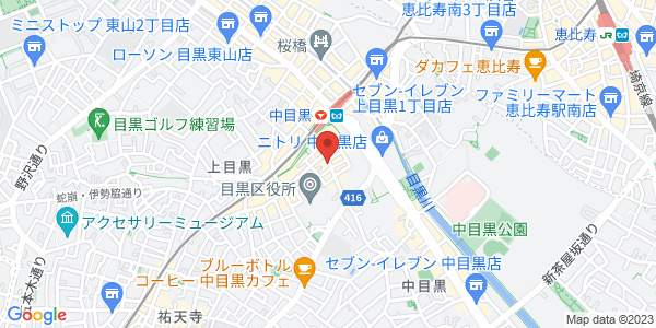 この店舗の地図