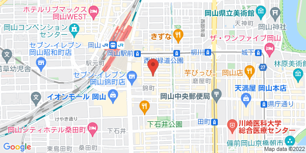 この店舗の地図