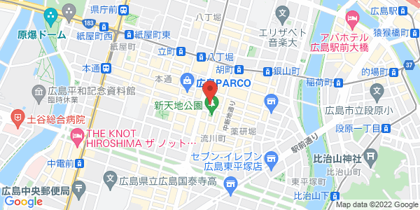 この店舗の地図