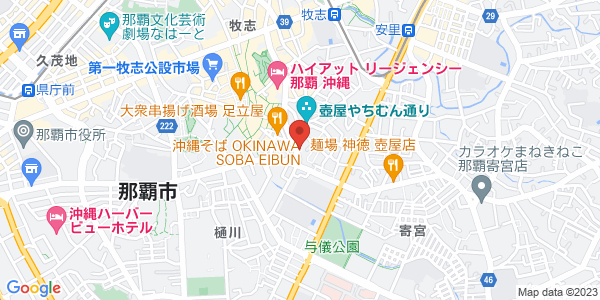 この店舗の地図