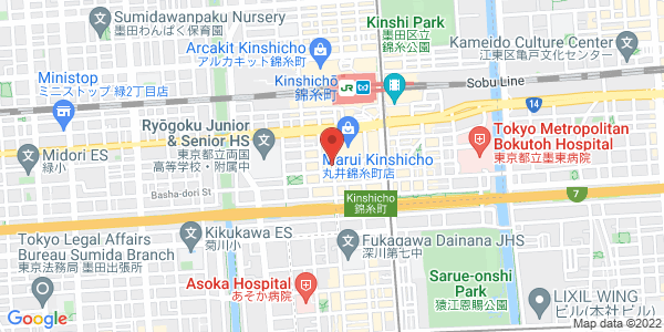 この店舗の地図