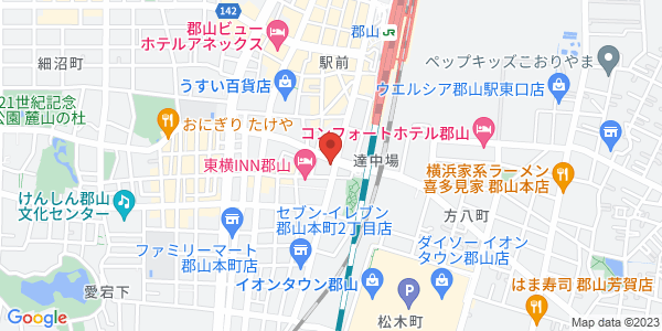 この店舗の地図