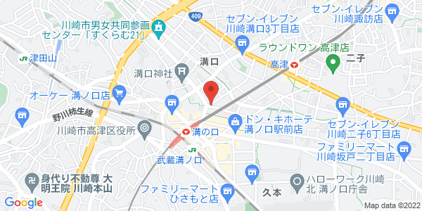 この店舗の地図