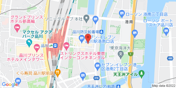 この店舗の地図