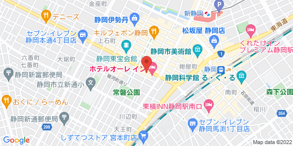 この店舗の地図