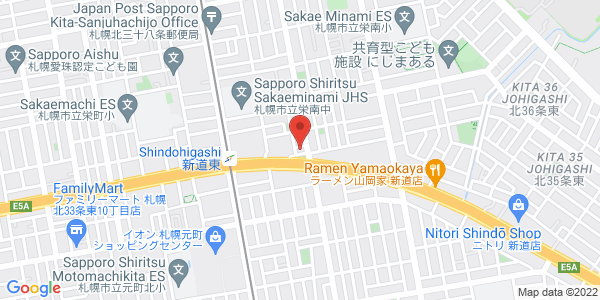 この店舗の地図