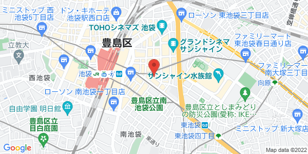 この店舗の地図