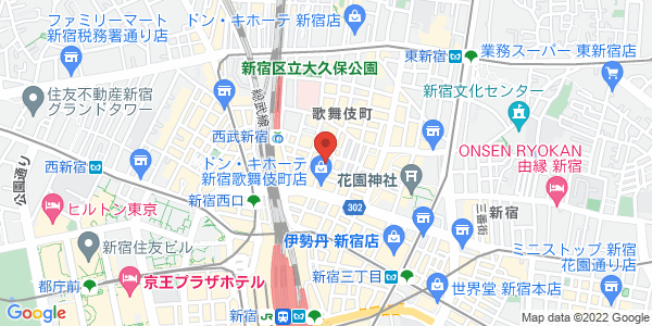 この店舗の地図