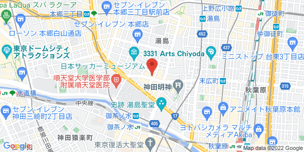 この店舗の地図