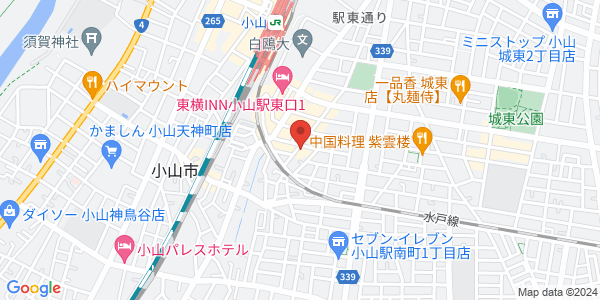 この店舗の地図