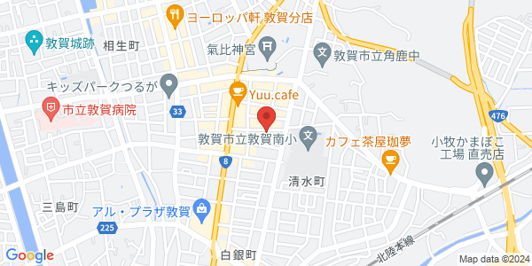 この店舗の地図