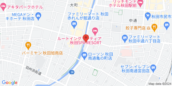 この店舗の地図