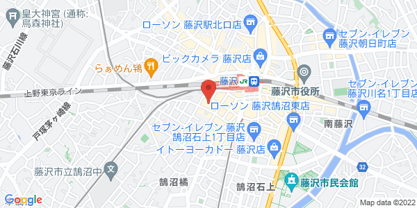 この店舗の地図