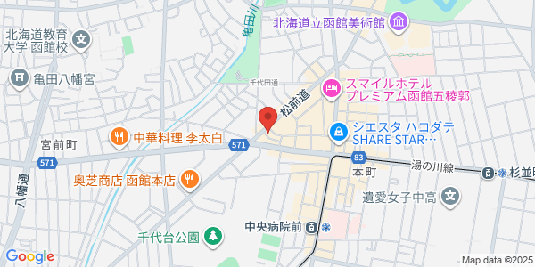 この店舗の地図