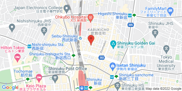 この店舗の地図