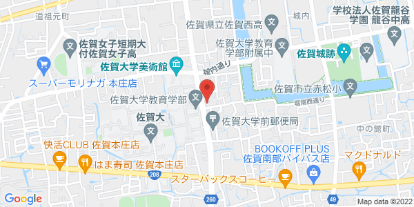 この店舗の地図