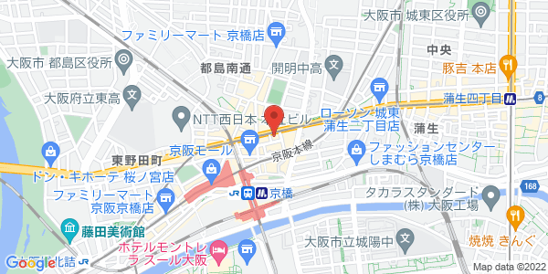 この店舗の地図