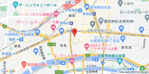 この店舗の地図