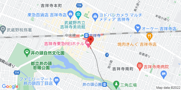 この店舗の地図