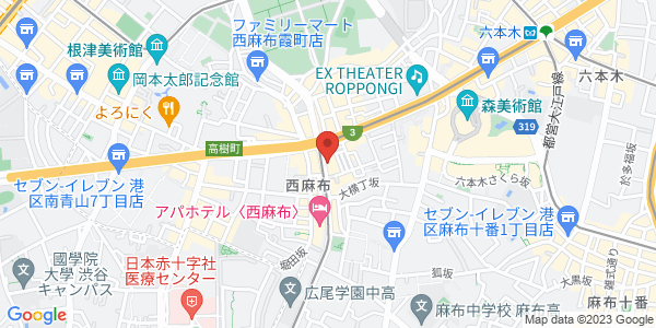 この店舗の地図