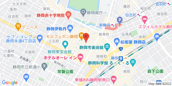 この店舗の地図