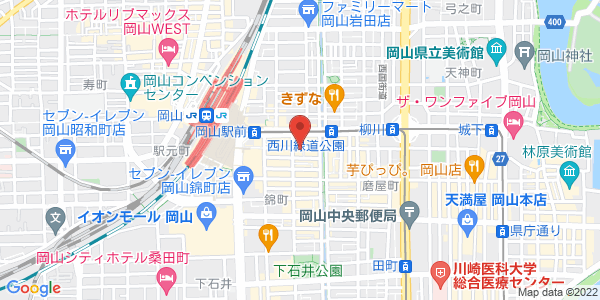 この店舗の地図