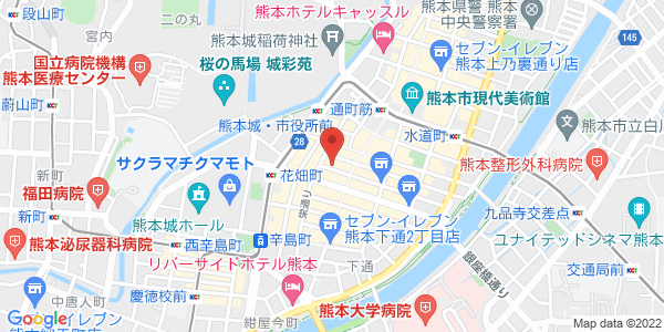 この店舗の地図