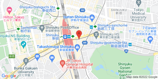 この店舗の地図