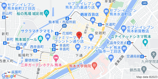 この店舗の地図