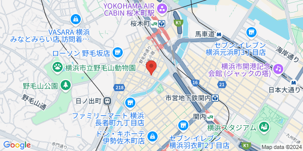 この店舗の地図