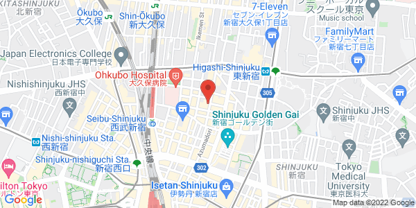 この店舗の地図