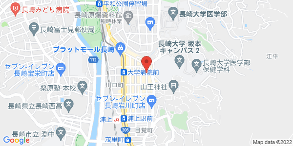 この店舗の地図