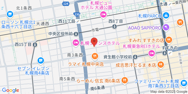 この店舗の地図