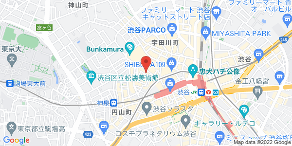 この店舗の地図