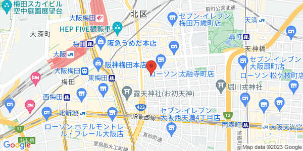 この店舗の地図