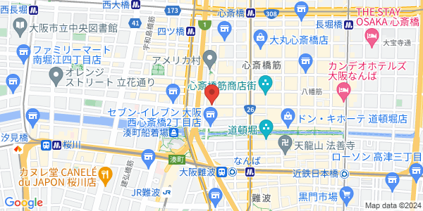 この店舗の地図