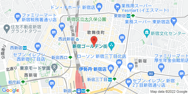 この店舗の地図