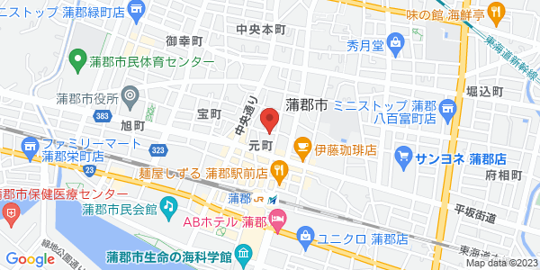 この店舗の地図